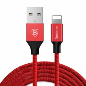 Baseus Lightning USB Kabel Rot 1.8m