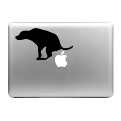 MacBook Sticker Tattoo Hund
