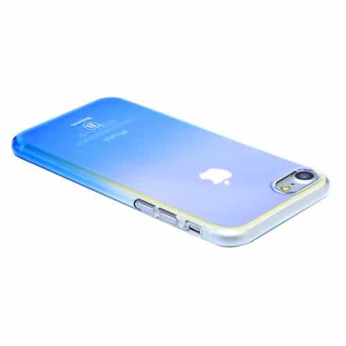 iPhone 8 / 7 Premium Ultra Slim Hardcase Hülle Metallic Blau