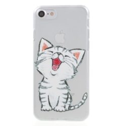iPhone 8 / 7 Ultra Slim Hardcase Hülle süsse Katze