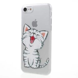 iPhone 8 / 7 Ultra Slim Hardcase Hülle süsse Katze
