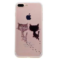 iPhone 8 Plus / 7 Plus Super Slim Gummi Hülle TPU Kittys