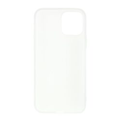 iPhone 12 Mini Dünne Gummi Hülle in der Farbe Weiss