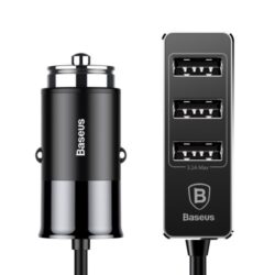 4 Fach Ladegerät von Baseus 4 USB Anschlüsse im Auto 12V - 24V Gpnstig kaufen bei Ueli Express