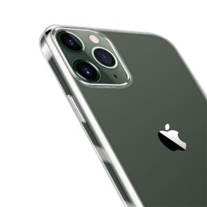 Transparente durchsichtige Gummi Hülle für das iPhone 12 Pro Max