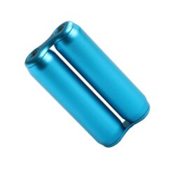 Fidget Hand Roller Kugelgelagert aus Metall Blau