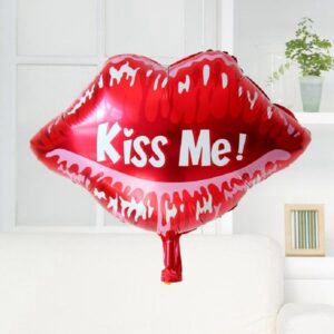 Folien Ballon Kiss me 45cm