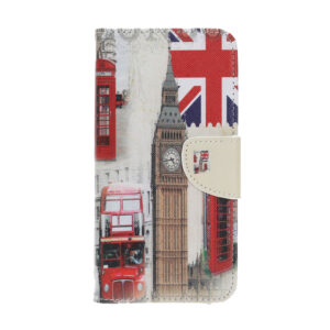 iPhone 13 Mini Buch Etui Tasche mit Kartenfach London