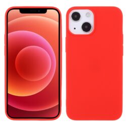 iPhone 13 Mini Super Slim Gummi Schutzhülle Rot