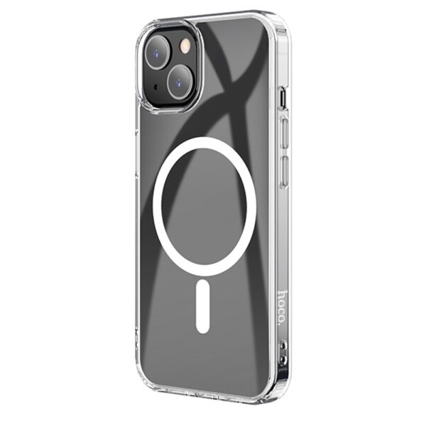 Hoco iPhone 13 Gummi Schutzhülle MagSafe Transparent