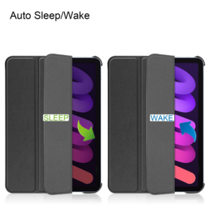 iPad Mini 2021 Tri-Fold Schutzhülle mit Sleep Wake Funktion