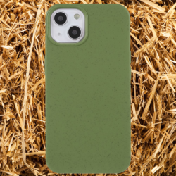 ECO Ueli - Nachhaltige iPhone 14 Plus Schutzhülle aus Weizenstroh Grün
