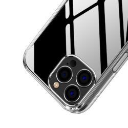 MOFI - iPhone 14 Pro Slim Gummi Hülle Transparent