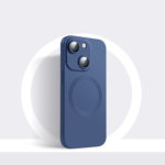 iPhone 14 MagSafe Silikon Cover mit Kameraschutz Glas