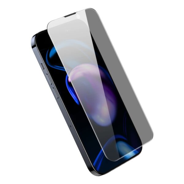 Baseus - iPhone 14 Pro Max Displayschutz Panzerglas mit Sichtschutz