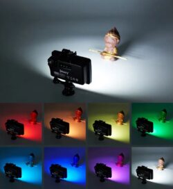 RGB LED Tauchlicht mit GoPro Halterung 40m