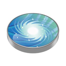 Star Gyro - Flacher Tischkreisel Blau