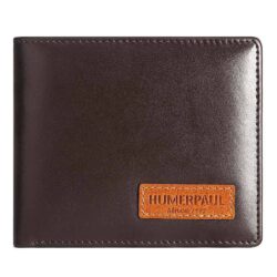 HUMERPAUL - AirTag Geldbeutel Portemonnaie mit RFID Schutz Braun