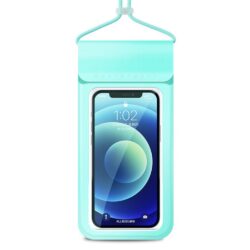 Universelle Wasserdichte Smartphone Handy Beutel Schutzhülle Türkis