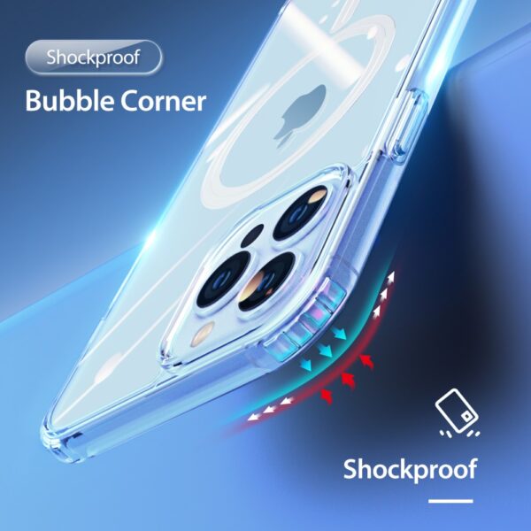 Dux Ducis - iPhone 12 iPhone 12 Pro Gummi Schutzhülle MagSafe Transparent