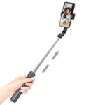 1.13 Meter Selfie Stick mit integriertem Stativ und Fernbedienung