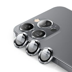 iPhone 15 Pro iPhone 15 Pro Max Kamera Panzerglas Linsenschutz Grau